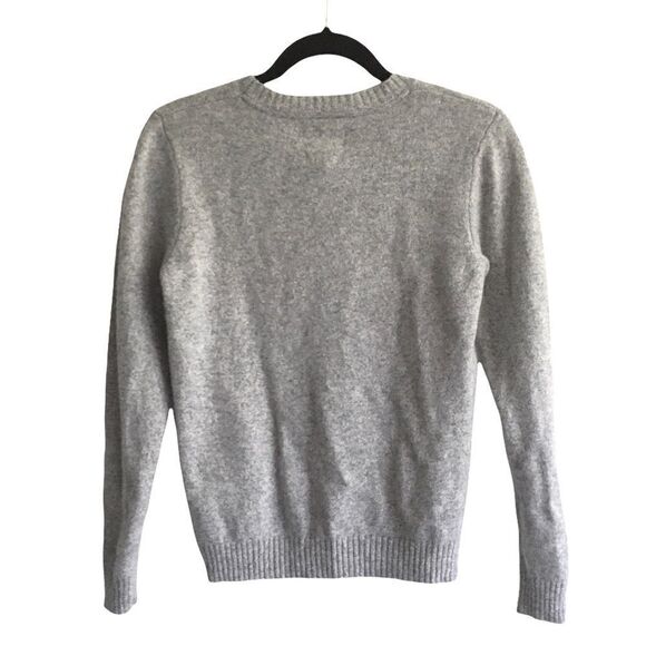 Telluride Clothing Co Merino Wool Sweater Bird Grey XS/S - Picture 2 of 6